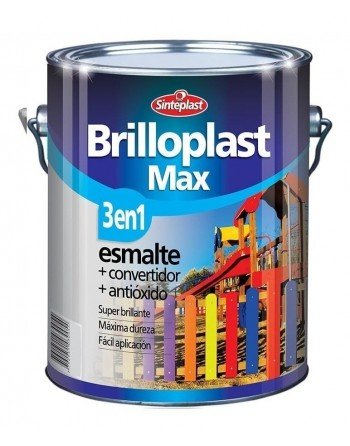 BRILLOPLAST MAX AZUL MARINO X4