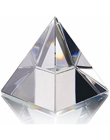 ADORNO PIRAMIDE DE CRISTAL