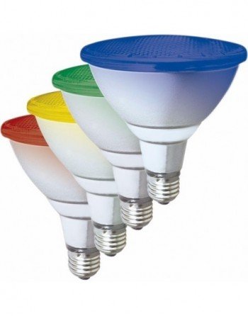 LAMPARA PAR 38 LED AMARILLA