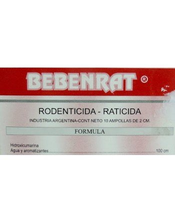 RATICIDA BEBENRAT RAT X10...