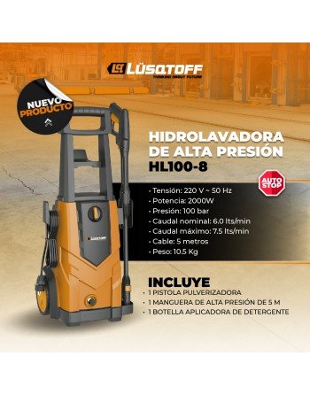 HIDROLAVADORA 1200 W...