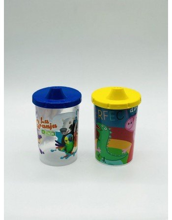 VASO NENE CON TAPA Y PICO...