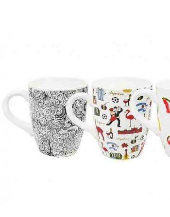 TAZA CERAMICA MUG ESTAMPADA...