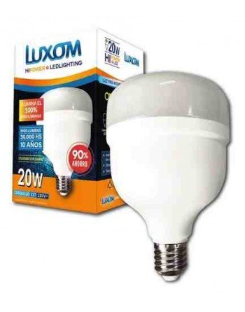 LAMPARA LED 20 W LUXOM FRIA