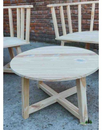 MESA REDONDA RATONA MADERA 