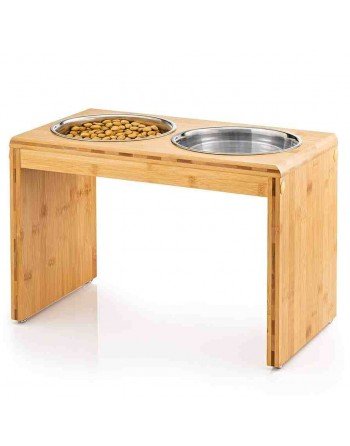 MADERA COMEDERO PERRO ALTO...